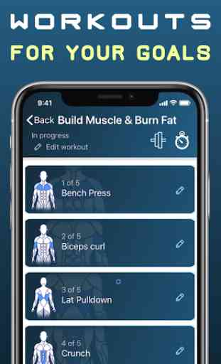 Dr. Muscle Workout Planner: Gain Muscle & Strength 1