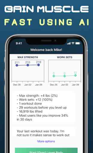 Dr. Muscle Workout Planner: Gain Muscle & Strength 2