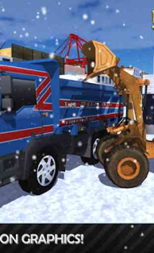 Loader&Dump Truck inverno SIM 1