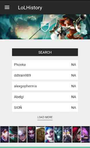 Matches for League of Legends 1