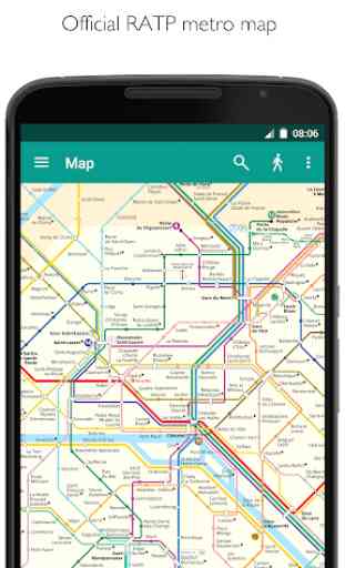 Paris Metro – official metro map and train times 1