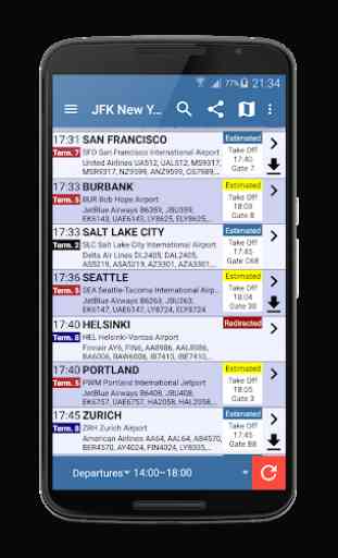 Seattle Tacoma Airport: Flight Information 1