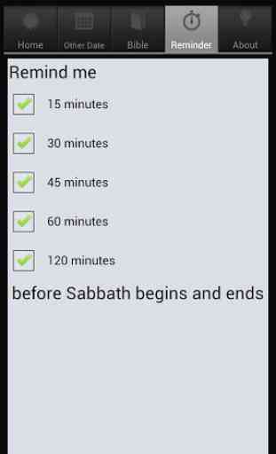 The Sabbath App 4