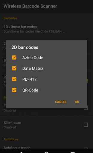 Wireless Barcode-Scanner, Demo 4