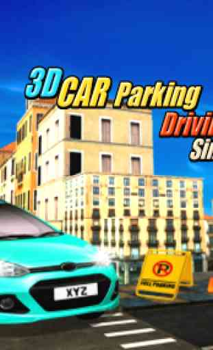 3D parcheggio Driving School 1