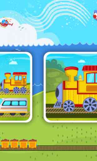 Bambini Treni Trasporti Puzzle 1