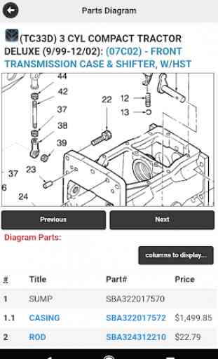 Equipment Parts Diagrams by Messick's 4