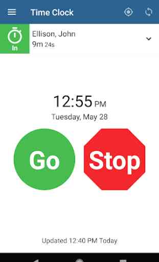 ExakTime Mobile–Time Clock App 1