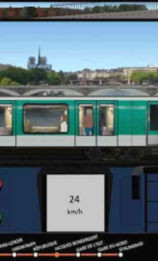 Simulatore Metro di Parigi 3