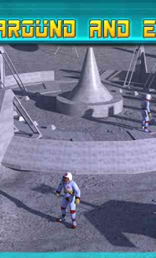 Space Moon Rover Simulator 3D 3