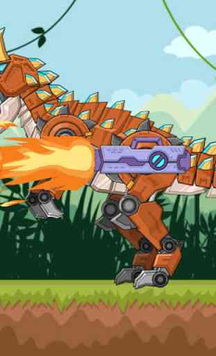 Toy Robot Dino War Carnotaurus 3