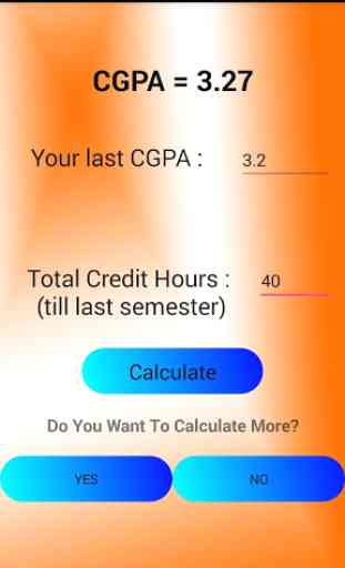 UET GPA Calculator - Real GPA and CGPA calculator 2