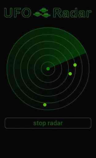 UFO radar Simulazione 3