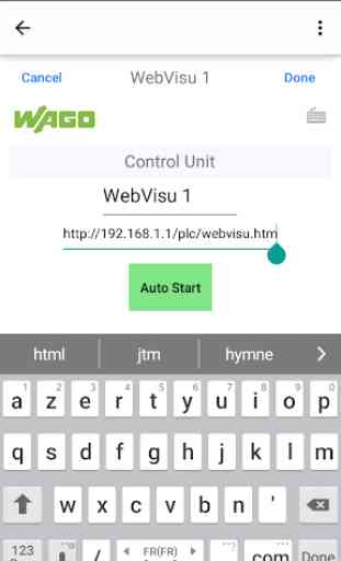 WAGO WebVisu 3
