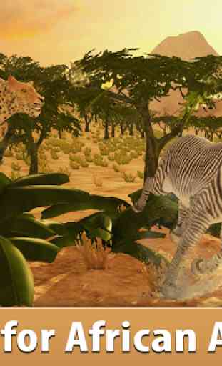 Wild Cheetah Simulator 3D 2