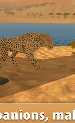 Wild Cheetah Simulator 3D 3