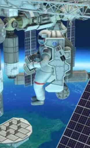 3D Space Walk Astronaut Simulator Shuttle Game 3