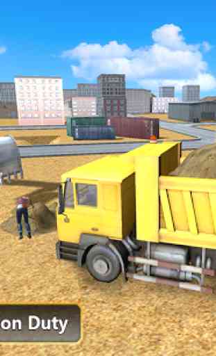 Heavy Excavator Dump Truck 3D 1