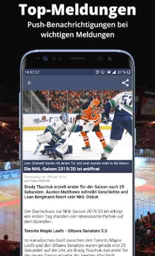 Hockeyweb － die Eishockey App 2