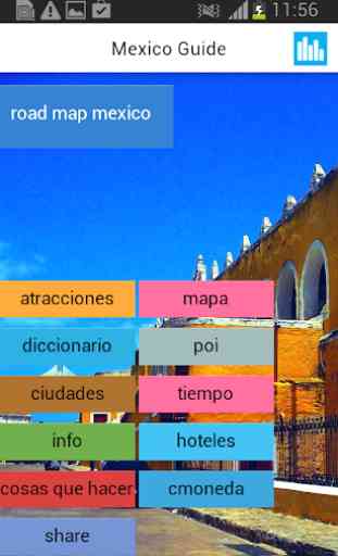 Messico Offline Mappa & Meteo 1