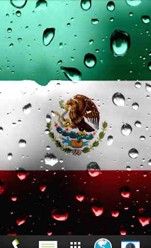 Mexico flag live wallpaper 2