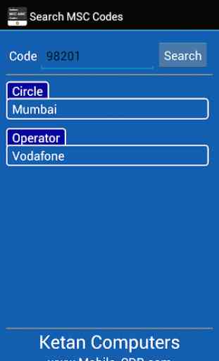 Mobile Codes of India 2
