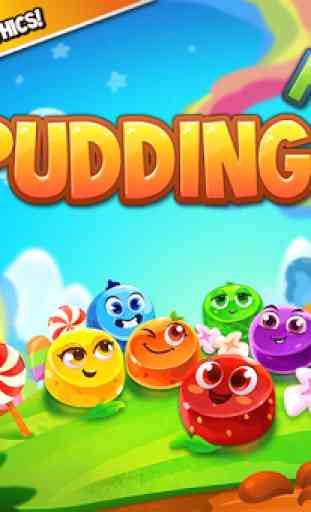 Pudding Pop - Connect & Splash Free Match 3 Game 4