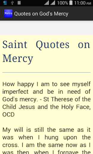 Quotes on God's Mercy 3