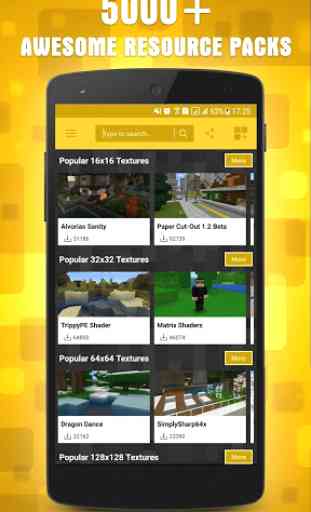 Resources Pack for Minecraft PE 1