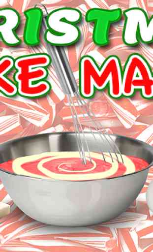 Christmas Cake Maker Bake & Make Food Cooking Game 1