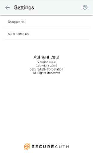 SecureAuth Authenticate 4