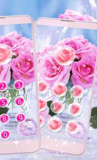 Tema rosa amore pink rose 3