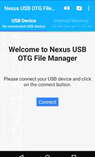 USB OTG File Manager for Nexus 1
