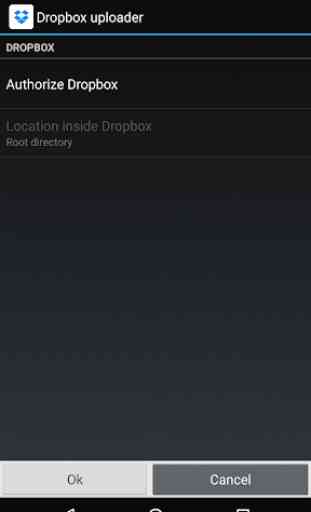 IP Webcam uploader for Dropbox 2