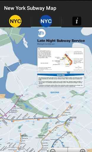New York Subway Map, NYC Metro 3