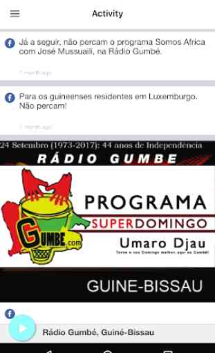 Rádio Gumbé, Guiné-Bissau 2