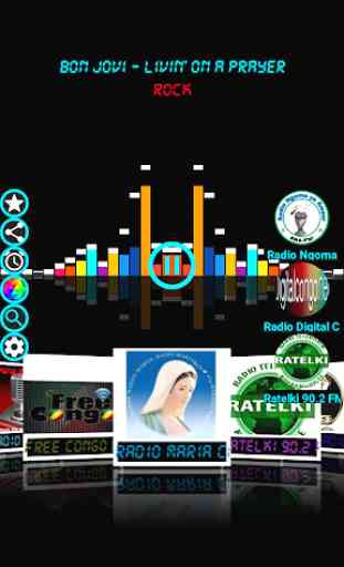 Stations de radio FM RD Congo 2