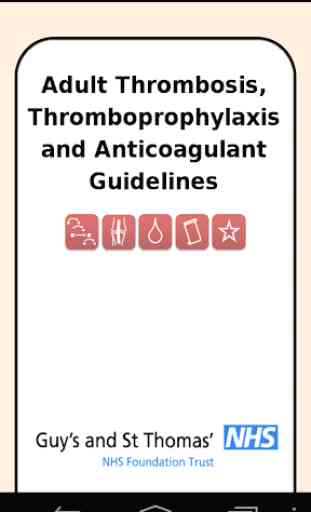 Thrombosis Guidelines 1