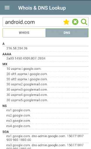Whois & DNS Lookup - Domain/IP 3