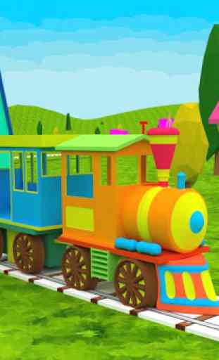 3D Treno di Timpy ABC 1