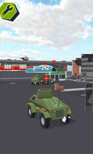 Cube Tanks - Blitz War 3D 4