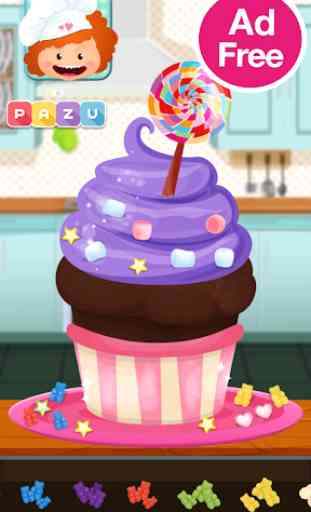 Cupcake Maker game - Cooking Games for kids 2