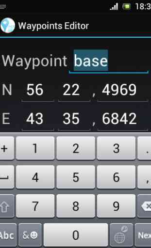 GPS Waypoints Editor 2