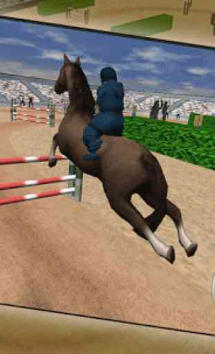 Jumping Horse Racing Simulator 2