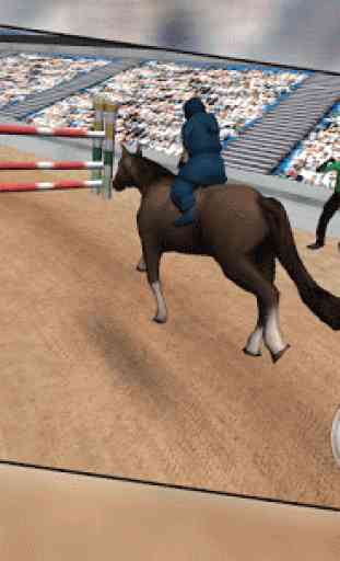 Jumping Horse Racing Simulator 4