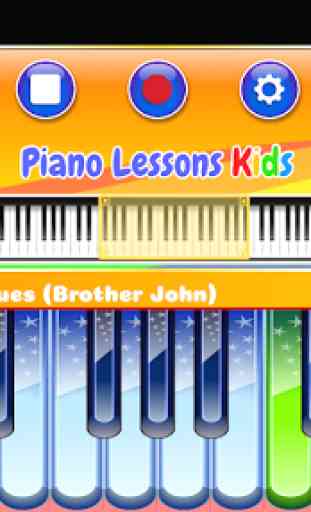 Lezioni di pianoforte per bambini 3