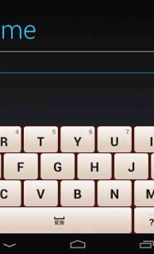 Maroon keyboard image 3