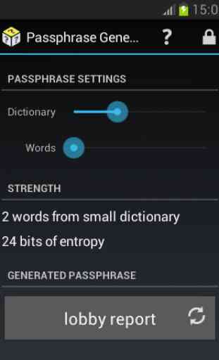 Passphrase Generator 1