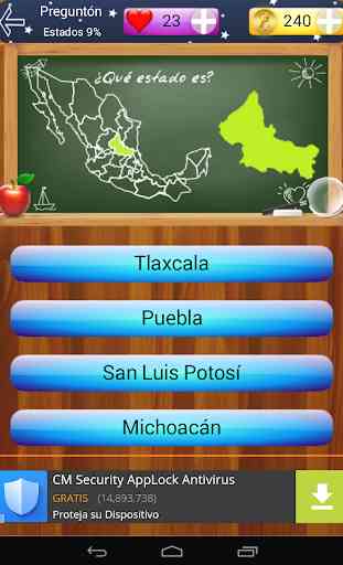 Pregunton de Geografia, Mexico 4