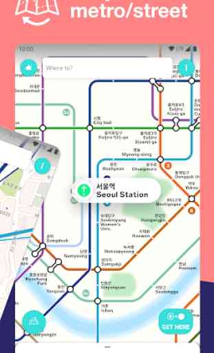Seoul Metro Subway Map and Route Planner 2